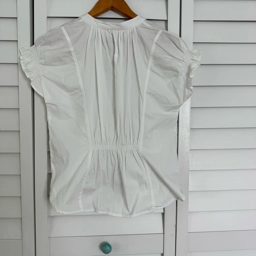 Anthropologie Pilcro White Blouse :: small - Picture 3 of 6